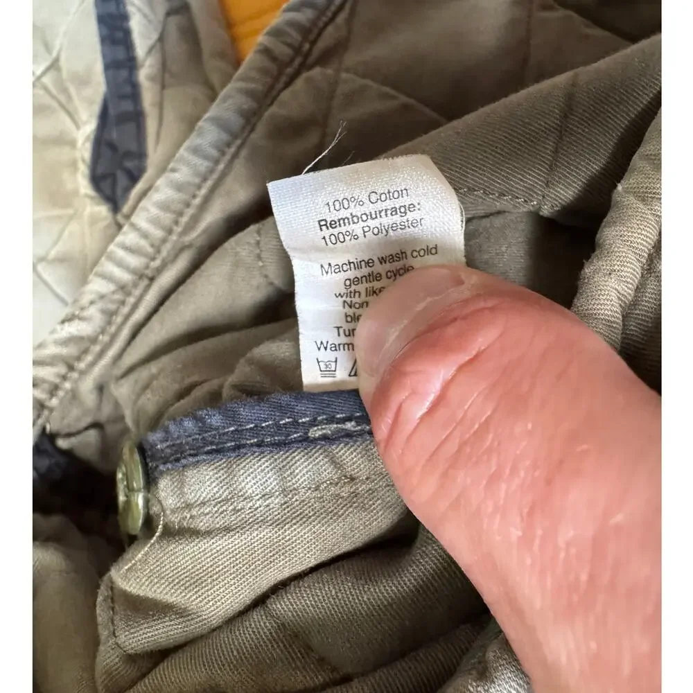 J. Crew Quilted Cotton Button Up Jacket